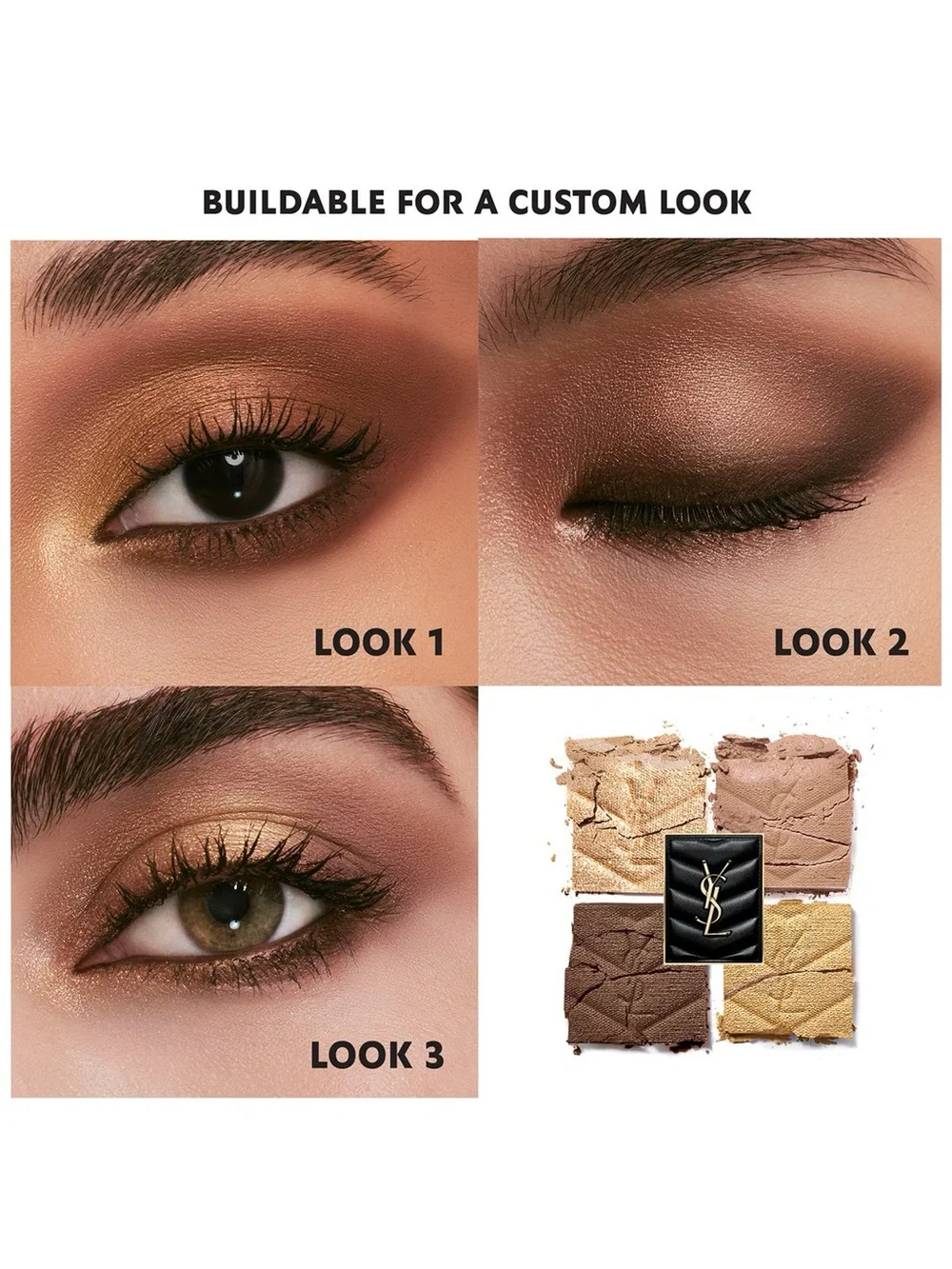 Yves Saint Laurent Mini Clutch Eyeshadow #800 Over Doré